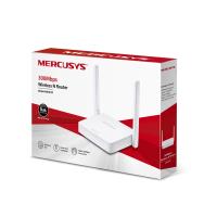 TP-LINK MERCUSYS MW301R 3 PORT 10/100 2x5dBI 300MPBS KABLOSUZ N ROUTER tapo